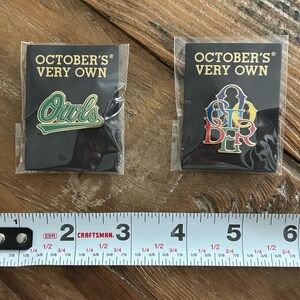 October's Very Own Enamel Pins